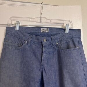 Weird Guy Chambray pants 31x30